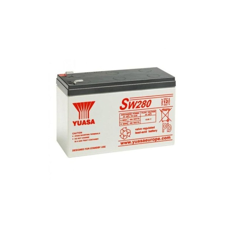 Batería para SAI YUASA SW280-12 - 12V · 7.5Ah