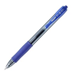 Bolígrafo PILOT BL-G2-7-V - 0.4mm · Azul · 12 Unidades