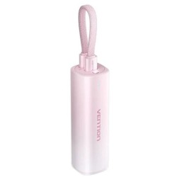 Powerbank VENTION FHWR0 - 5000mAh · USB Tipo C · Rosa