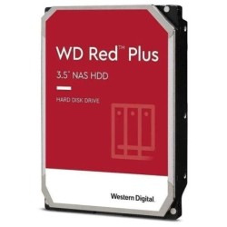 Disco Duro HDD WESTER DIGITAL Red Plus NAS WD60EFPX - 6TB · SATA III · 3.5 · Búfer 256MB
