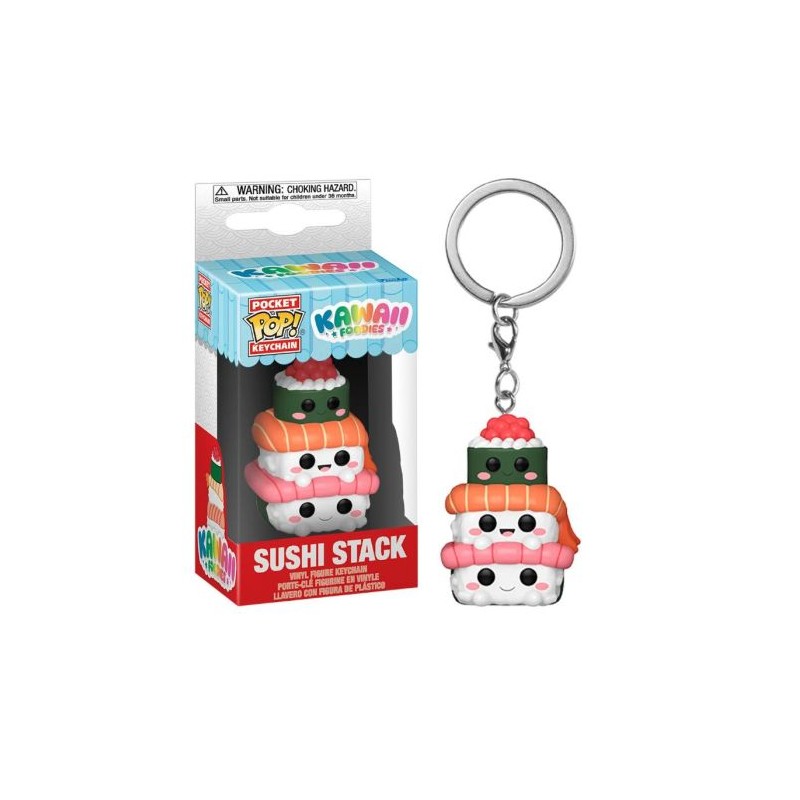 Llavero POCKET POP Sushi Stack Kawaii Foodies - 889698867290