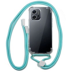 Funda para Smartphone COOL 8434847067797 - Transparente · Cordón Celeste · Xiaomi Redmi Note 12