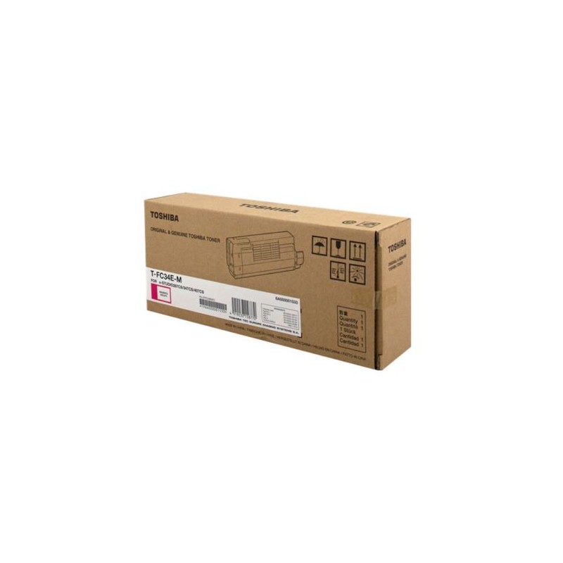 Toner Original TOSHIBA T-FC34 Magenta - 6A000001811 [PAG-12000]