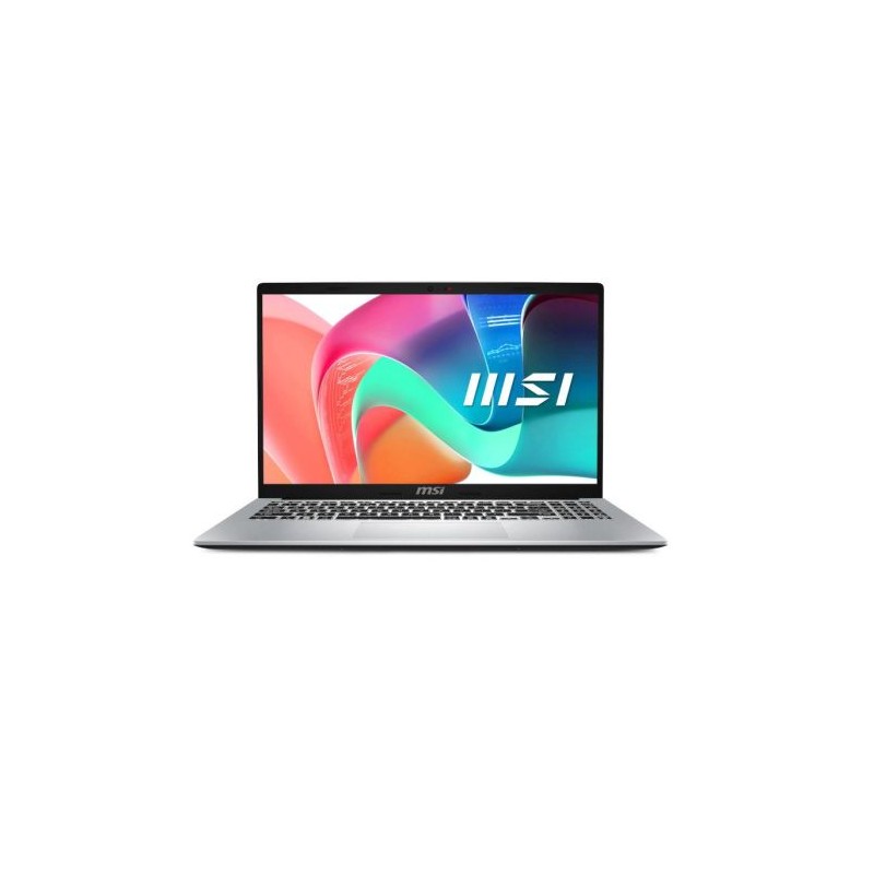 Portatil MSI Modern 15 F1MG-255XES - i7-150U · 15.6 FHD · 16GB · 1TB SSD · FreeDos · Plata