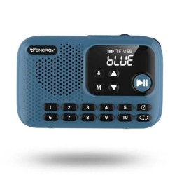 Radio ENERGY SISTEM TurnerGo - 5W · Jack 3.5mm · USB Tipo C · Micro USB · Batería 10h