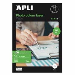 Papel Fotográfico APLI Photo A4 100 Hojas 210 gr - PL11833