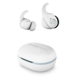 Auriculares Inalámbricos Deportivos ENERGY SISTEM High Jump - BT 5.3 · Microfono · Estuche de Carga · Blanco