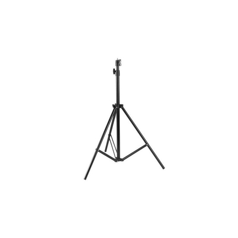 Trípode para Smarpthone IGGUAL - Altura max. 200cm · Aro de Luz 10 · Negro