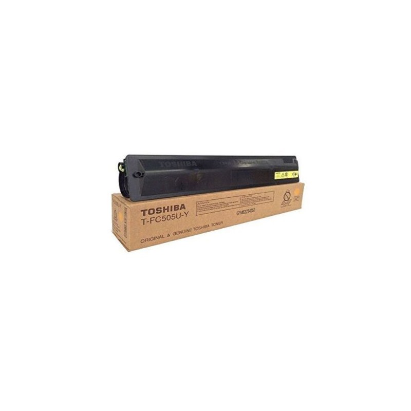 Toner Original TOSHIBA TFC505E Amarillo - 6AJ00000293 [PAG-33600]