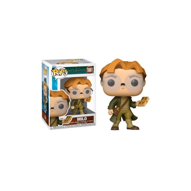 FUNKO POP Milo 1661 - Atlantis: El Imperio Perdido - 889698862899