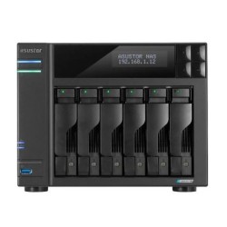 Servidor NAS ASUSTOR Lockerstor 6 Gen2 - Intel · 8GB · 6 Bahias · LAN