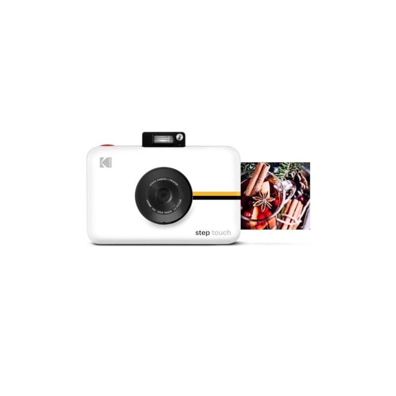 Cámara Instantanea KODAK STEP Touch - 13Mpx · BT · Fotos 2 x 3 · Blanco