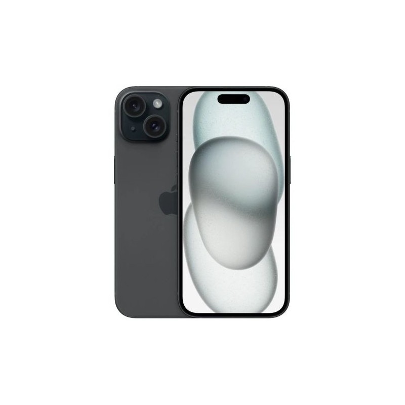 Smartphone APPLE iPhone 15 MTP03QL/A - Chip A16 · 6.1 Súper Retina XDR · 128GB · iOs 17 · Negro