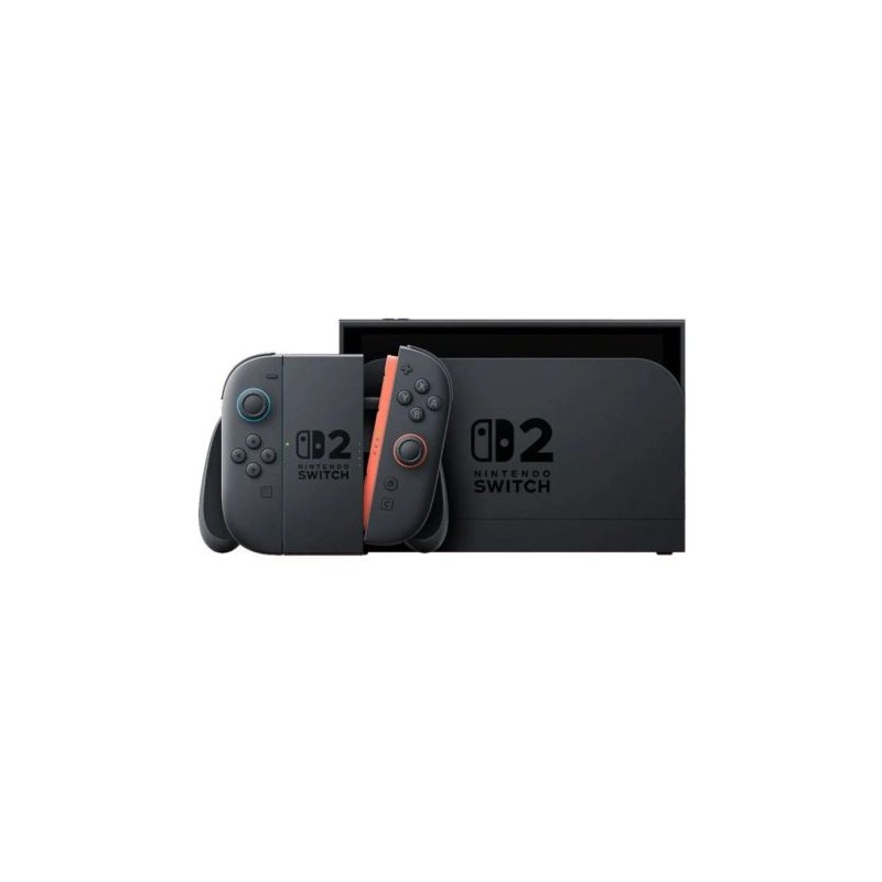 Consola NINTENDO SWITCH 2 10015920 - Mario Kart Wold · Base · 2 Mandos Joy-Con · HDMI · Adaptador Corriente · Negro