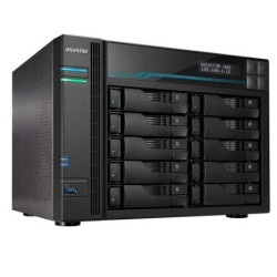 Servidor NAS ASUSTOR Lockerstor 10 - Intel · 8GB · 10 Bahias · LAN