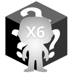 Caja Sorpresa FUNKO POP - 6 Figuras Completamente Aleatorias