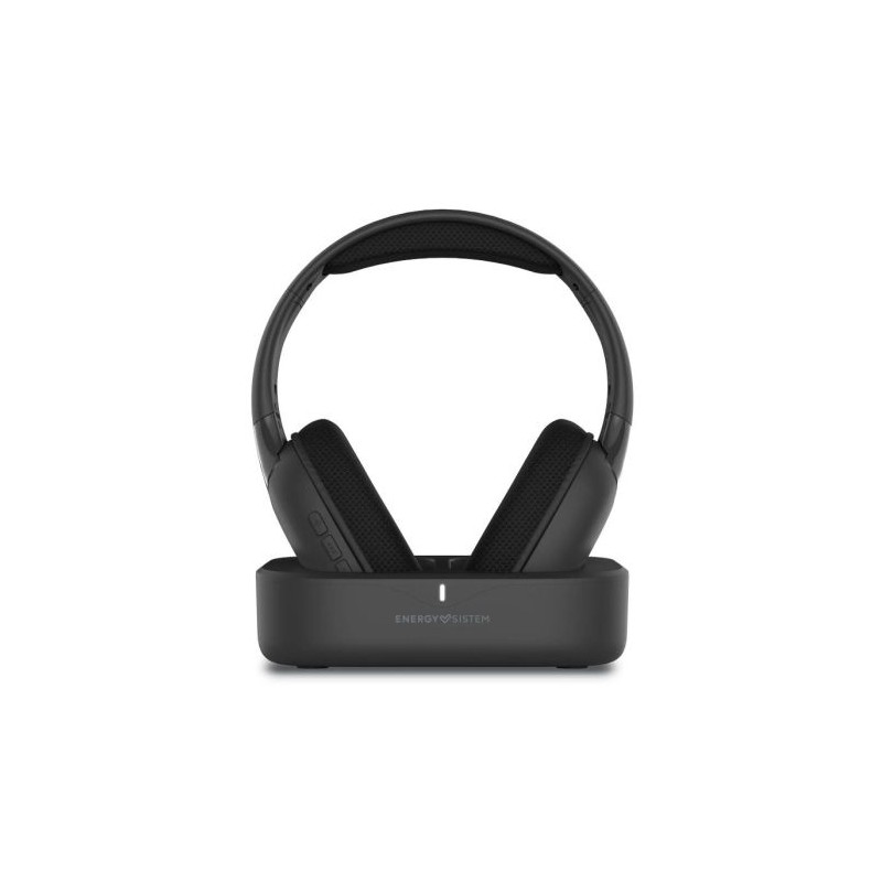 Auriculares Diadema con Base de Carga ENERGY SISTEM SoundReel TV  - USB Tipo C · Jack 3.5 · Microfono · Negro
