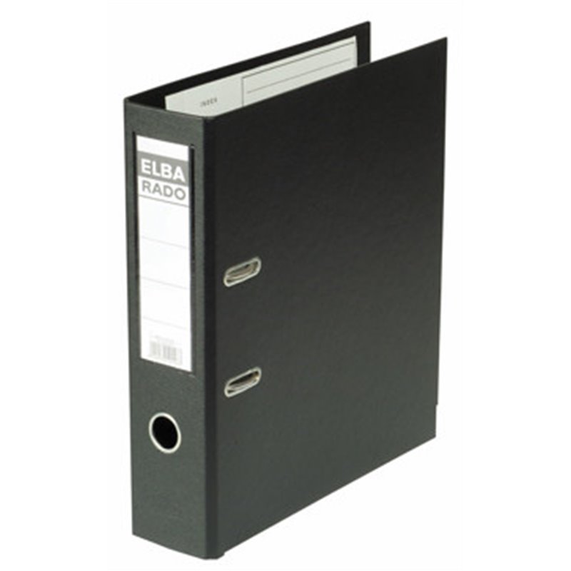 ARCHIVADOR PALANCA RADO PLAST A4 ANCHO COLOR NEGRO ELBA 100022631