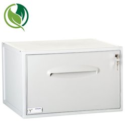 MÓDULO ARCHISYSTEM PARA CARPETAS COLGANTES DIN A4 Y FOLIO 356X474X303 MM GRIS ARCHIVO 2000 8301C GS