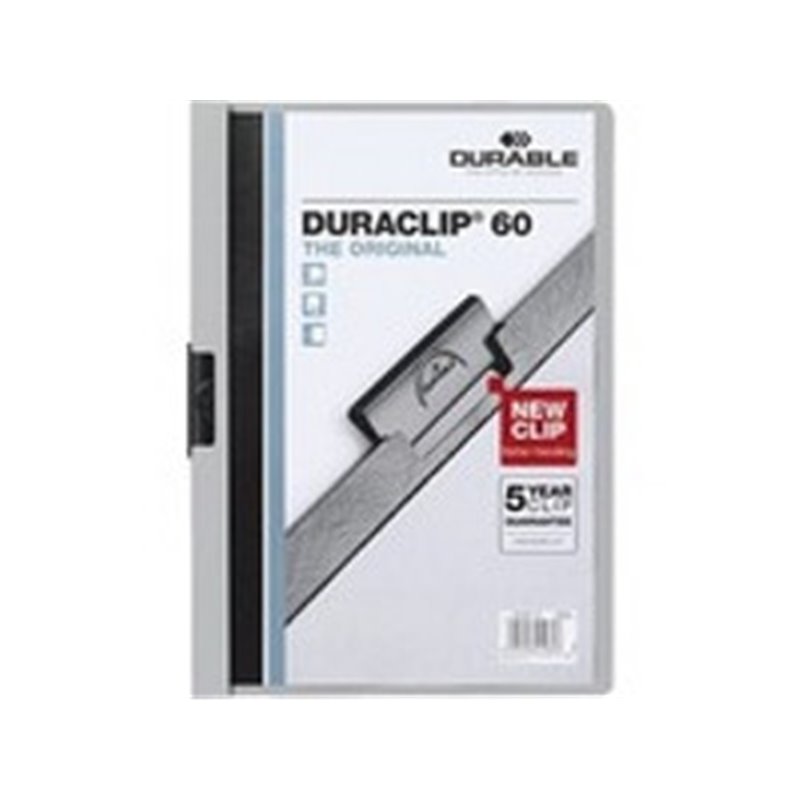 DOSSIER CON CLIP 60 H A4 NEGRO DURABLE 2209-01