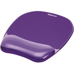 ALFOMBRILLA CON REPOSAMUÑECAS RATON GEL VIOLETA FELLOWES 9144104