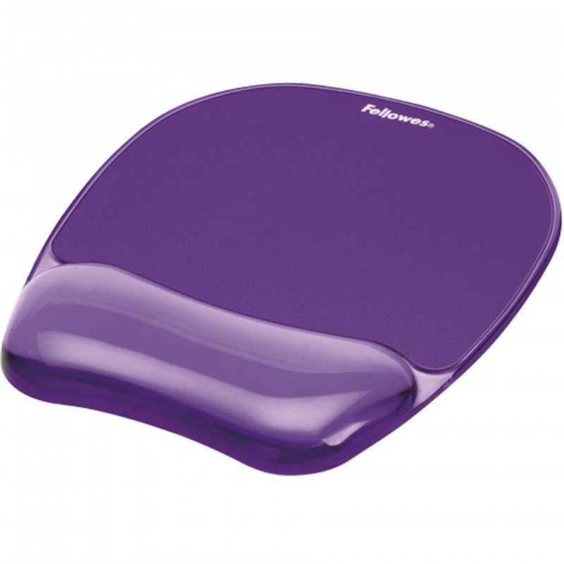 ALFOMBRILLA CON REPOSAMUÑECAS RATON GEL VIOLETA FELLOWES 9144104