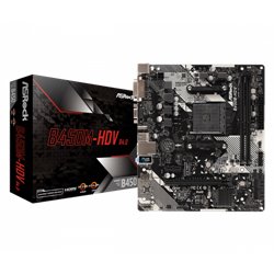 Asrock B450M-HDV R4.0 Zócalo AM4 Micro ATX AMD B450