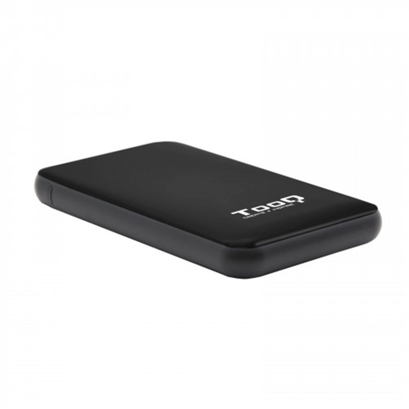 TooQ Caja externa para discos duros 2.5" SATA I/II/III a USB 3.1 Gen1 con UASP