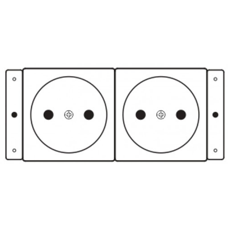Kramer Electronics TS-2DE toma de corriente