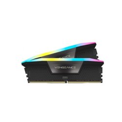 MEMORIA CORSAIR DDR5 64GB 2X32GB PC5600 VENGEANCE RGB CMH64GX5M2D5600Z40