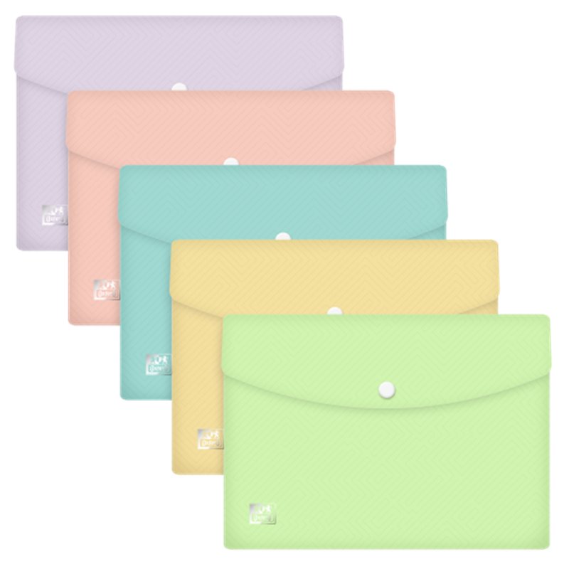 SOBRE BROCHE URBAN TP A5 - SURTIDO PASTEL OXFORD 400187615