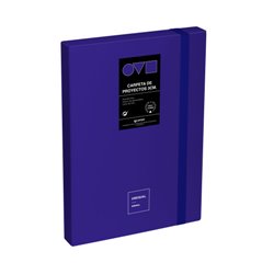 CAJA DE PROYECTOS 3CM EN POLYFOAM UNEQUAL MINIMAL AZUL GRAFOPLAS 91271030