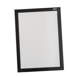 MARCO MAGNÉTICO ADHESIVO A4 NEGRO FAIBO 40102