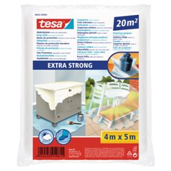 LONA PROTECTORA PLASTICO 20M2 EXTRA FUERTE TESA 56652-00002-01