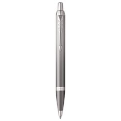 BOLIGRAFO ROLLER ACABADO GRIS PUNTA MEDIA + ESTUCHE REGALO PARKER 2203898
