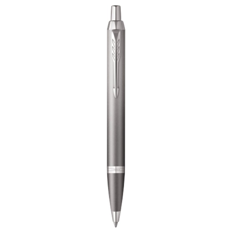 BOLIGRAFO ROLLER ACABADO GRIS PUNTA MEDIA + ESTUCHE REGALO PARKER 2203898