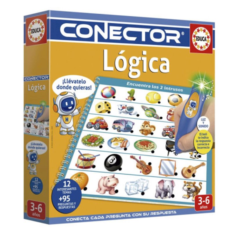 JUEGO EDUCATIVO CONECTOR LOGIC (MULTI) EDUCA 20393