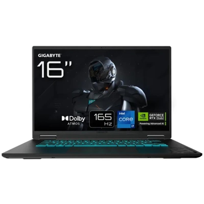 GIGABYTE Gaming A16 CVH Portátil - 16" 165Hz WUXGA, Intel Core i7-13620H, NVIDIA RTX 5060, 32GB DDR5 5200MHz, 1 x SSD Gen4 de 1T