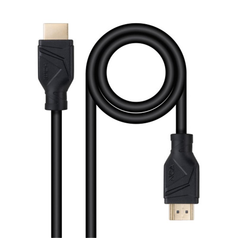 Nanocable Cable HDMI V2.1 8K@60Hz 48Gbps CCS, A/M-A/M, Negro, 0.5 m