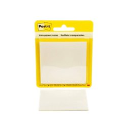 PACK 36 HOJAS DE NOTAS TRANSPARENTES 600 TRSPT 73X73MM. POST