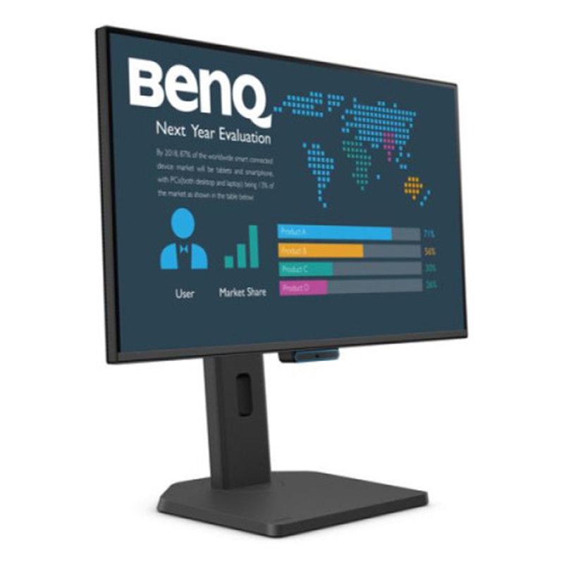 MONITOR BENQ BL490TC (9H.LNNLA.TBE) 23.8” 1080P FHD 144HZ IPS EYE-CARE, USB-C, ALTURA REGULABLE, CERTIFICADO TUV