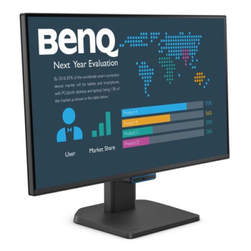 MONITOR BENQ BL2490C (9H.LP5LB.QBE) 23.8” 1080P FHD 144HZ IPS EYE-CARE, USB-C, CERTIFICADO TUV