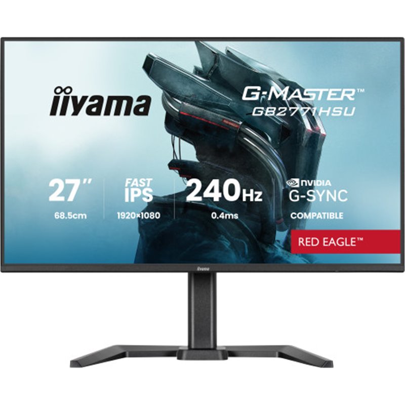 iiyama GB2771HSU-B1 pantalla para PC 68,6 cm (27") 1920 x 1080 Pixeles Negro