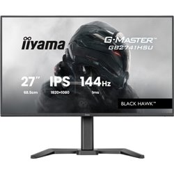 MONITOR IIYAMA 27 PULGADAS RESOLUCIÓN WQHD (2560X1440), PANEL IPS, 5 MS, 70 HZ, BRILLO 350, CONTRASTE 1000:1, HDMI, DISPLAYPORT,