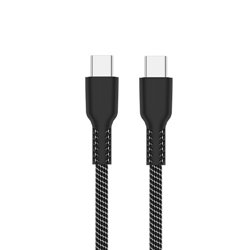 Ewent EC1090 cable USB USB 2.0 0,5 m USB C Negro, Blanco