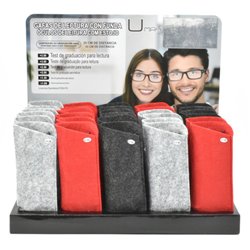 EXPOSITOR 30 GAFAS LECTURA UNISEX CLASSIC ELEGANCE 3 MODELOS COLORES Y GRADUACIONES SURTIDOS UMAY 331481