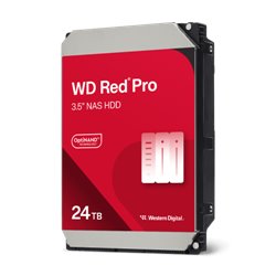 QNAP WD, HDD, RED PRO, SATA III, 3.5-INCH, 24TB, WD241KFGX