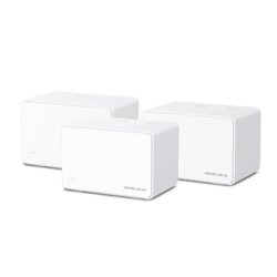 Mercusys Halo H80X (3-pack) Doble banda (2,4 GHz / 5 GHz) Wi-Fi 6 (802.11ax) Blanco Interno