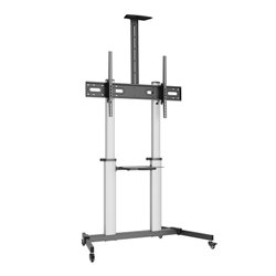 Ewent EW1592 soporte para TV 2,54 m (100") Negro, Gris