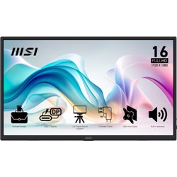 MSI PRO MP165 E6 monitor o TV portátil Monitor portátil Negro 39,6 cm (15.6") LED 1920 x 1080 Pixeles